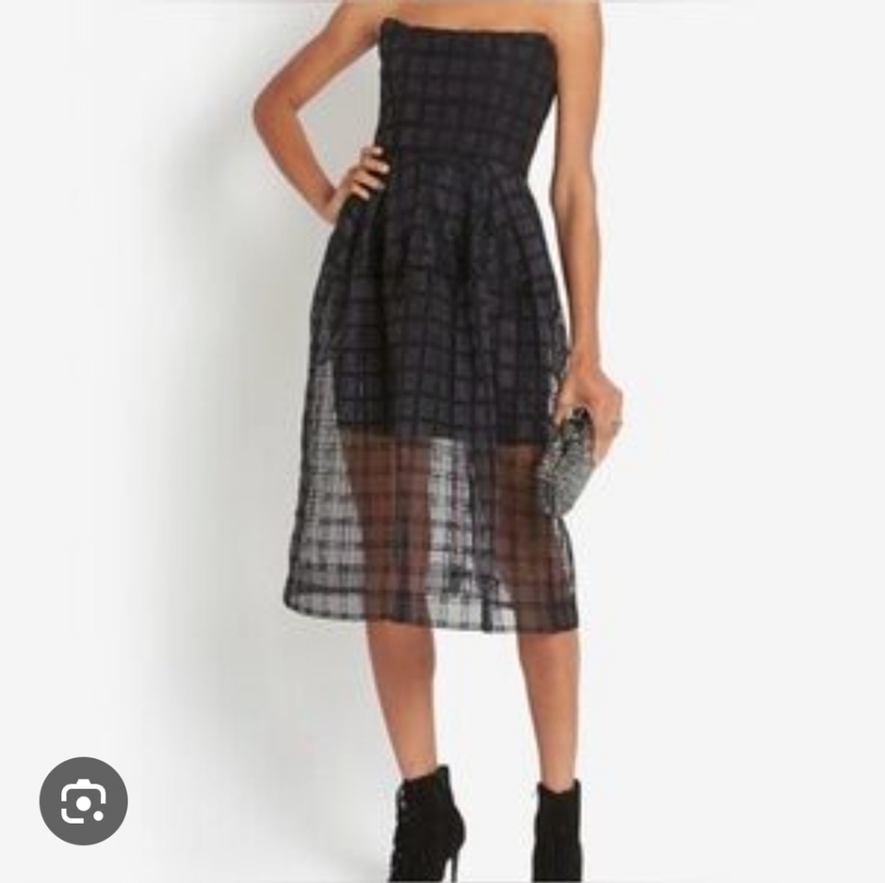 NICHOLAS PASHA Strapless Dress